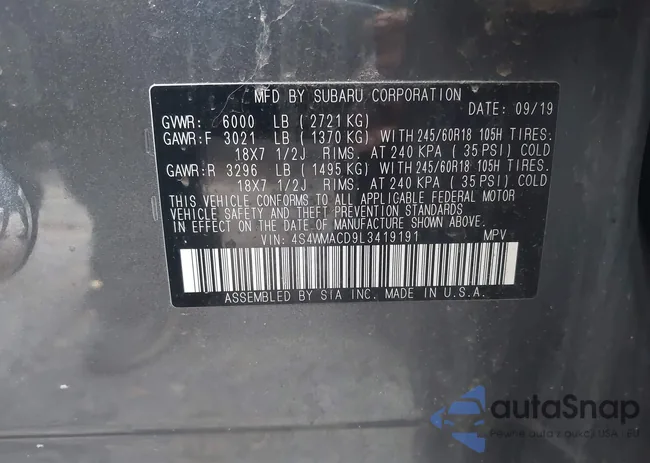 4S4WMACD9L3419191: 44365087