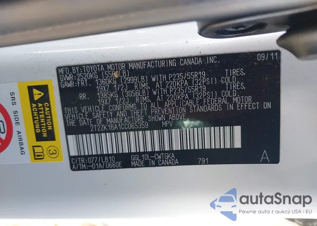 2T2ZK1BA1CC065359: 44365183