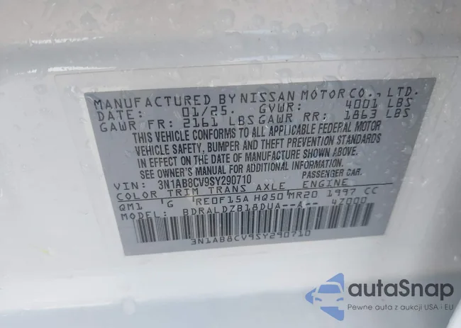 3N1AB8CV9SY290710: 44365265