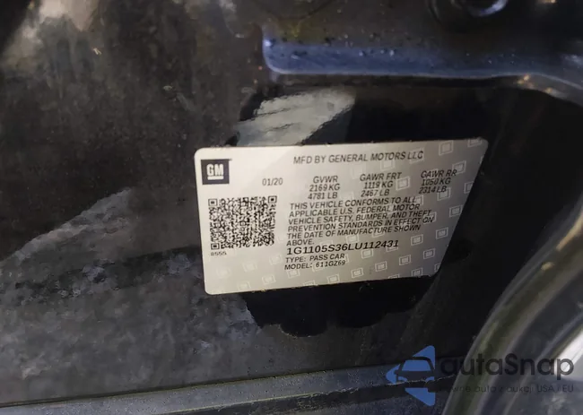 1G1105S36LU112431: 44365425