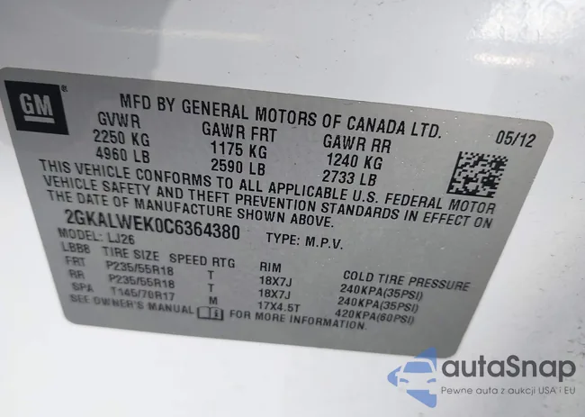 2GKALWEK0C6364380: 44365449