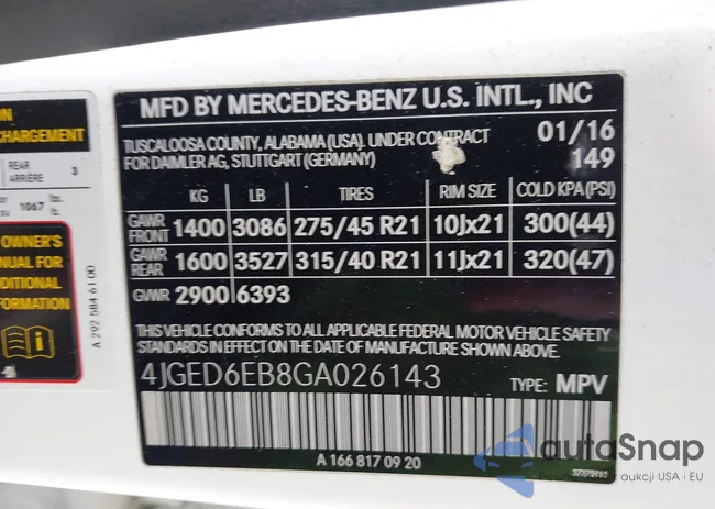 4JGED6EB8GA026143: 44365507