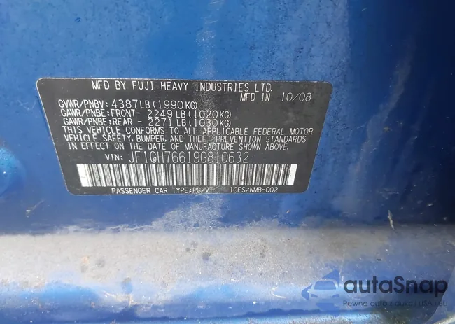 JF1GH76619G810632: 44364585