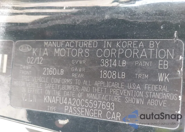 KNAFU4A20C5597693: 44366134