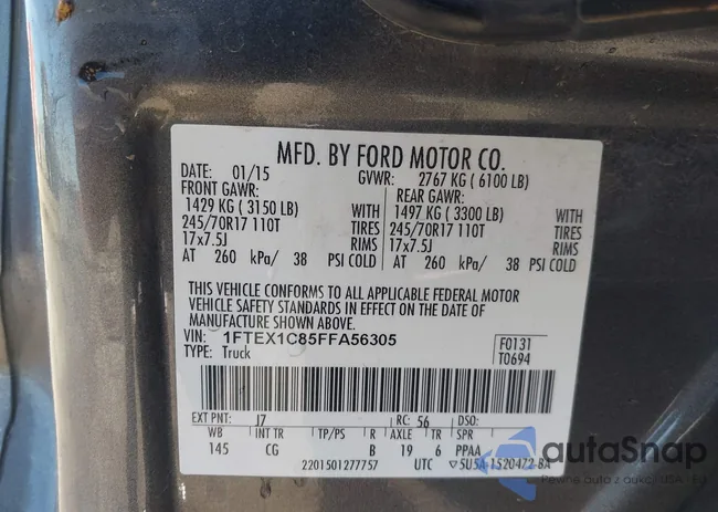 1FTEX1C85FFA56305: 44366164