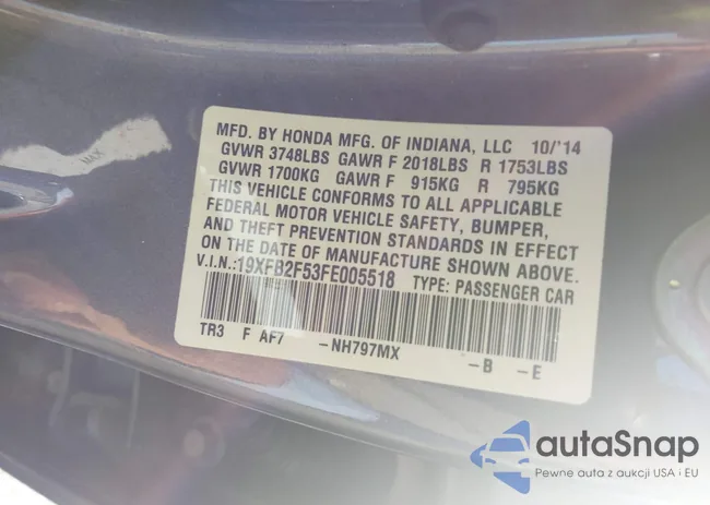 19XFB2F53FE005518: 44366182