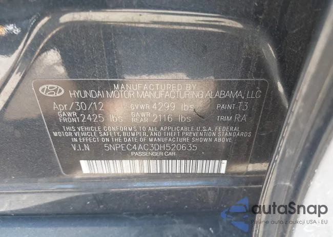 5NPEC4AC3DH520635: 44366203