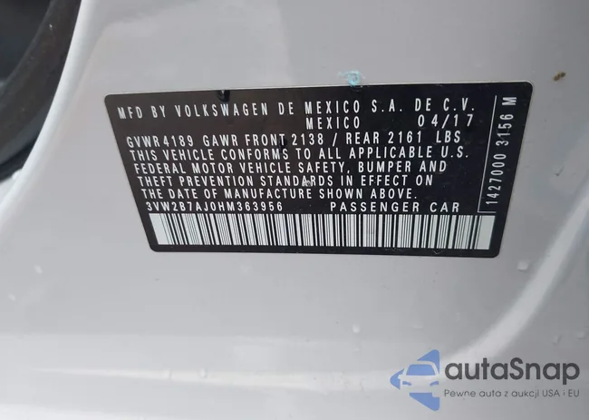 3VW2B7AJ0HM363956: 44366317