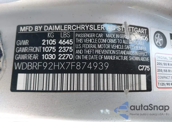 WDBRF92HX7F874939: 44366433