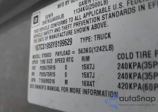 1GTCS1958Y8199629: 44366473