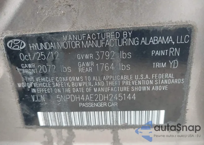 5NPDH4AE2DH245144: 44366497