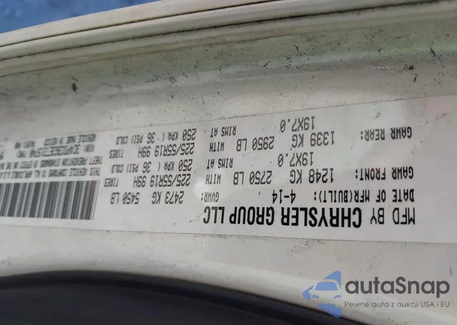 3C4PDCBG3ET219740: 44365601