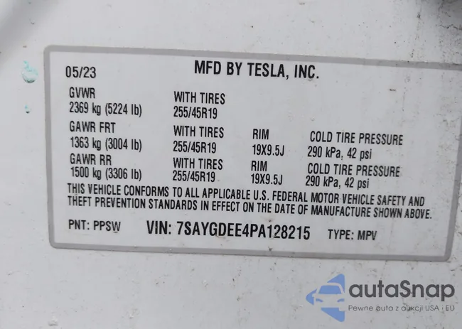 7SAYGDEE4PA128215: 44365605