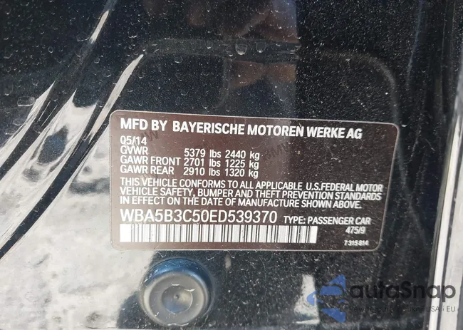 WBA5B3C50ED539370: 44366960