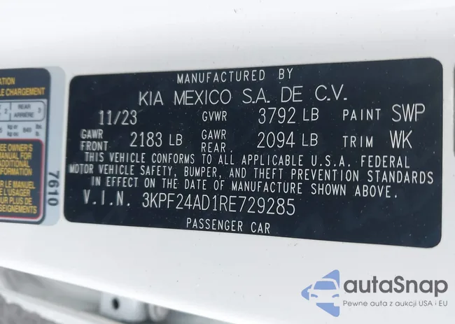 3KPF24AD1RE729285: 44367008