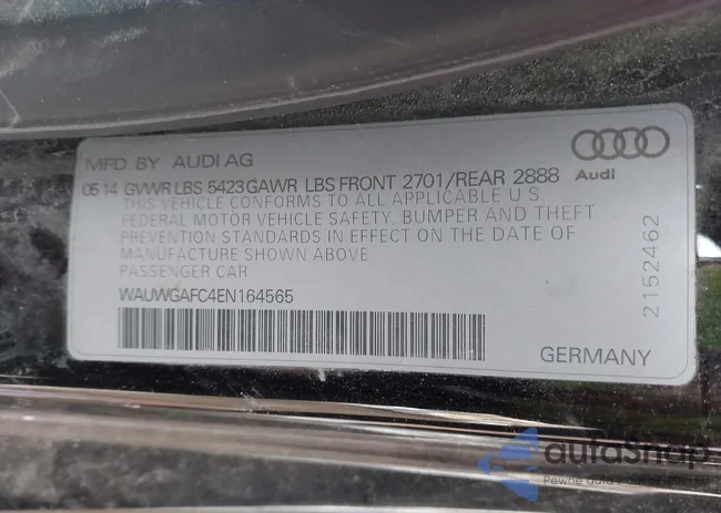 WAUWGAFC4EN164565: 44367198