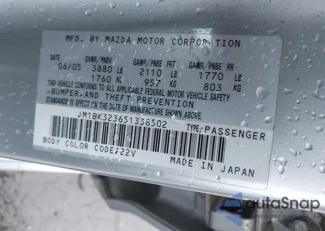 JM1BK323651338502: 44367201