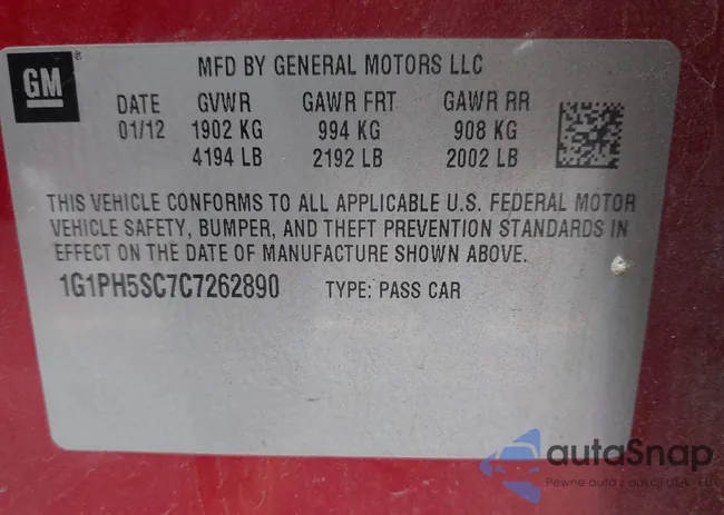 1G1PH5SC7C7262890: 44367442