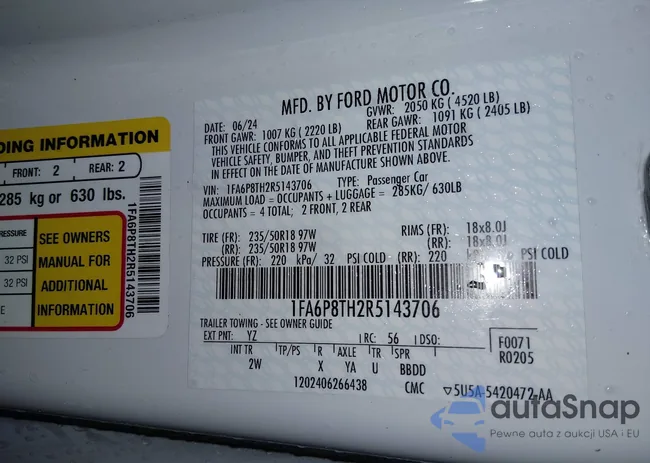 1FA6P8TH2R5143706: 44366602