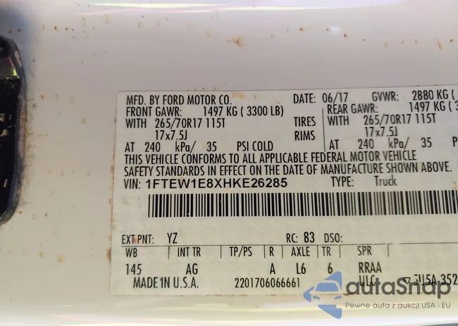 1FTEW1E8XHKE26285: 44366604