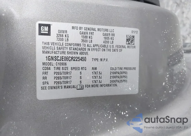 1GNSCJE06CR225450: 44366785