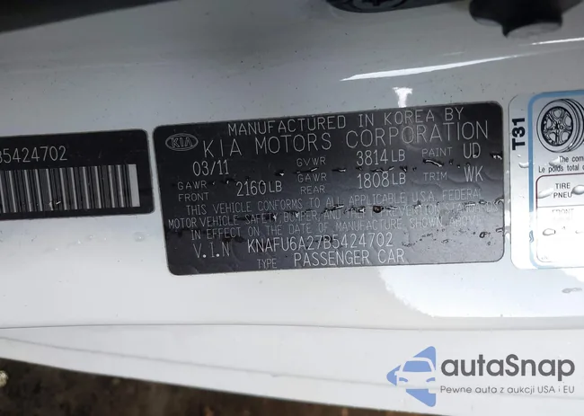 KNAFU6A27B5424702: 44368126