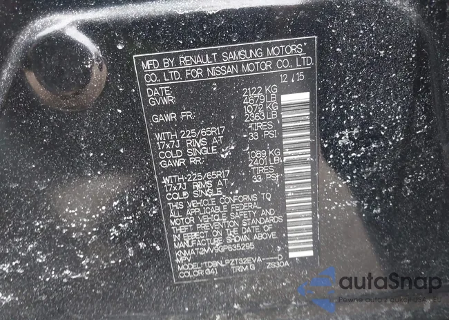 KNMAT2MV9GP635295: 44368310