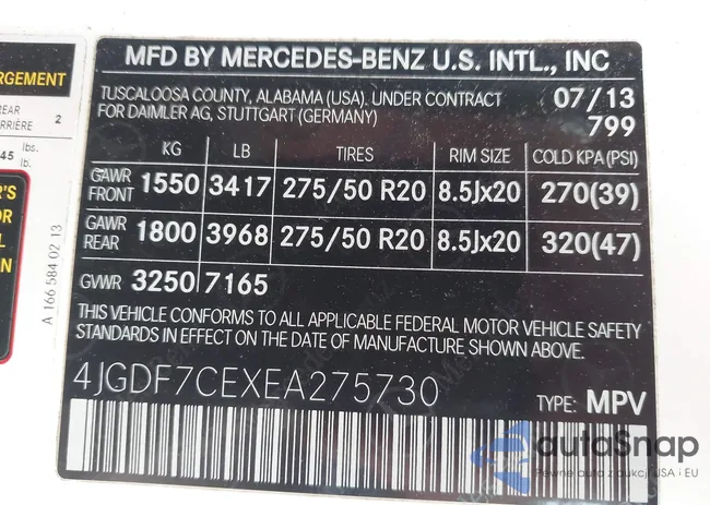 4JGDF7CEXEA275730: 44368312