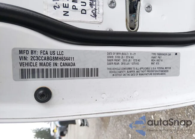 2C3CCABG8MH634411: 44368395