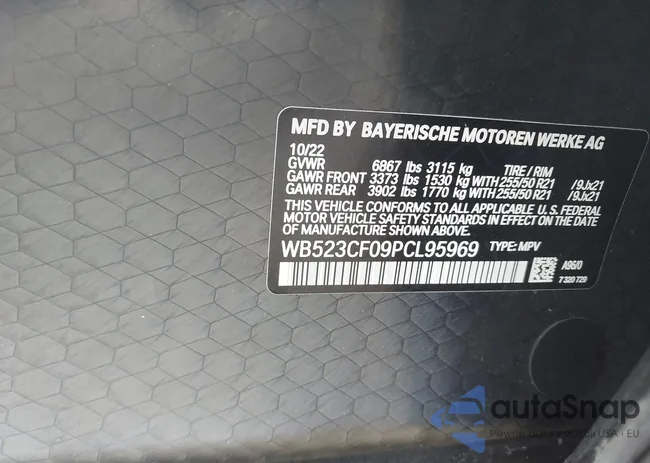 WB523CF09PCL95969: 44367607