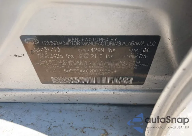 5NPEC4AC2DH787524: 44367779