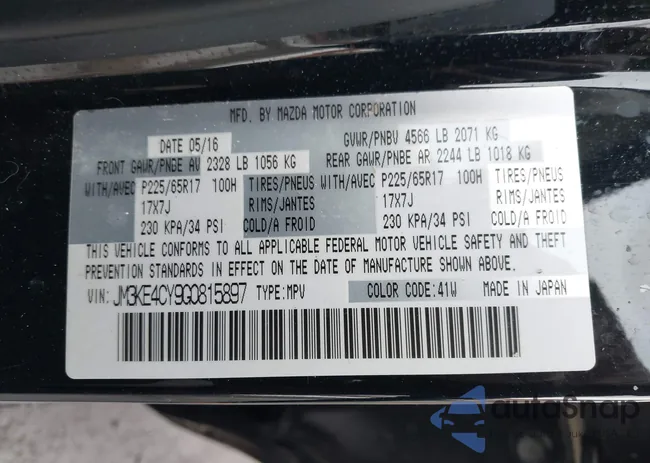 JM3KE4CY9G0815897: 44367803