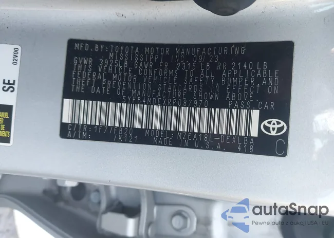 5YFB4MDEXRP087970: 44368609