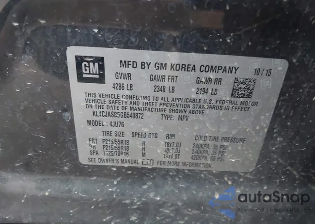 KL4CJASB5GB540872: 44368697