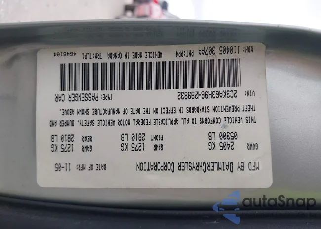 2C3KA63H96H299832: 44368700