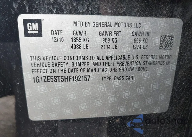 1G1ZE5ST5HF192157: 44368744