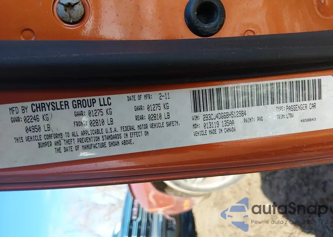 2B3CJ4DG6BH512984: 44369961