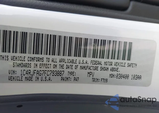 1C4RJFAG7FC793887: 44369973