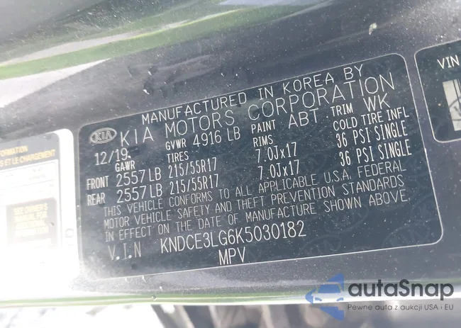 KNDCE3LG6K5030182: 44370128