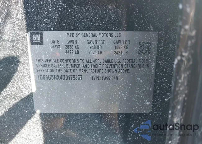 1G6AG5RX4D0179357: 44370150