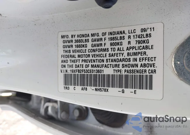 19XFB2F53CE013601: 44370280