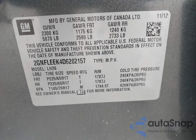 2GNFLEEK4D6202157: 44370455