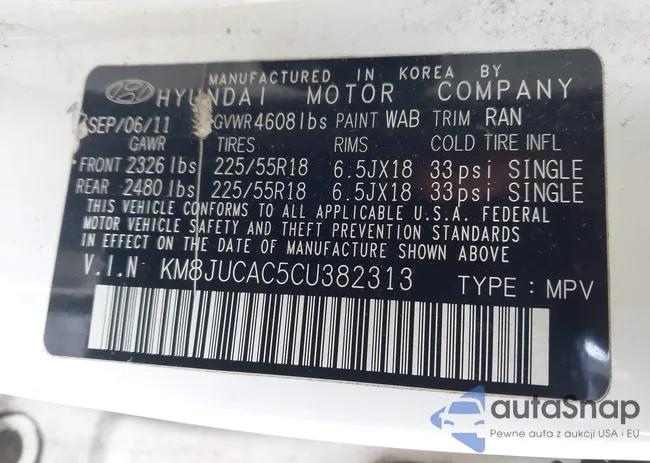 KM8JUCAC5CU382313: 44371018