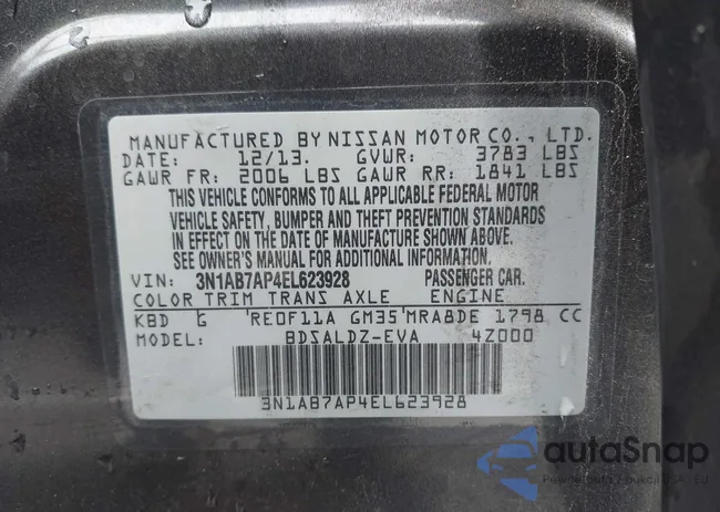 3N1AB7AP4EL623928: 44371060