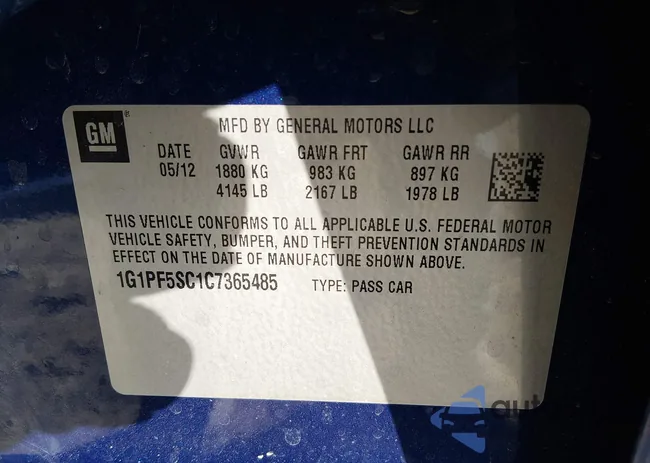 1G1PF5SC1C7365485: 44371339