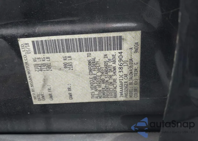 1N4AA6AP1JC386904: 44371377