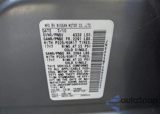 JN8AS5MT5BW560598: 44371502