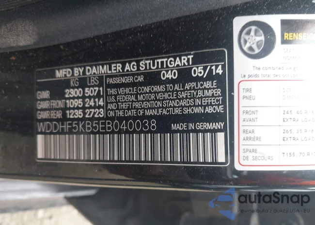 WDDHF5KB5EB040038: 44370518