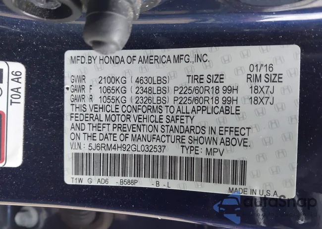 5J6RM4H92GL032537: 44370568