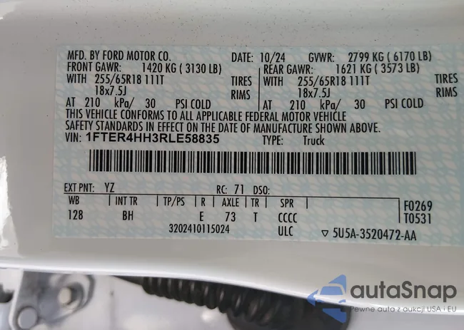 1FTER4HH3RLE58835: 44370794